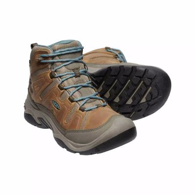 3. KEEN CIRCADIA MID WP GETÖTETE KOKOSNUSS/NORDATLANTIK W KE-1026764 Schuhe