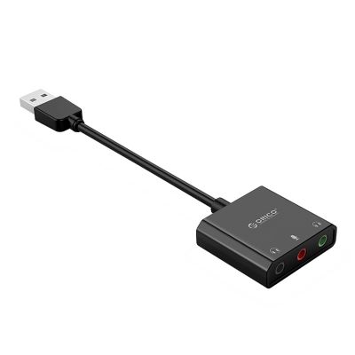 3. Orico SKT3 USB-A externe Soundkarte – Schwarz