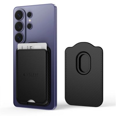 2. Tech-Protect CH02 MagWallet MagSafe magnetische Geldbörse für Telefon – Carbon