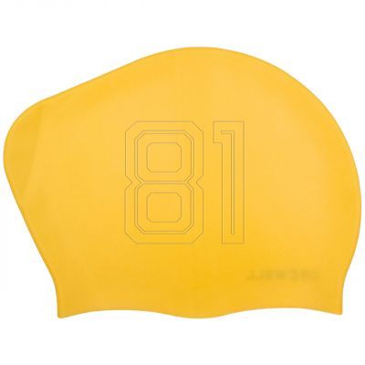 4. Silicone swimming cap Crowell Recycling Pearl light green col.8