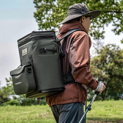 12. Rockbros Thermo-Rucksack mit Isolierung 20l - Grün
