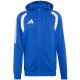 2. adidas Tiro 26 League Sweatshirt-Kapuzenpullover mit durchgehendem Reißverschluss für Herren, Blau, KF9105