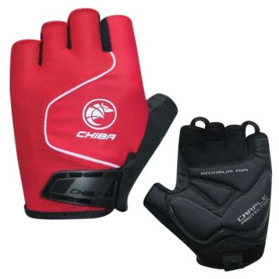 CHIBA COOL AIR Handschuhe rot M