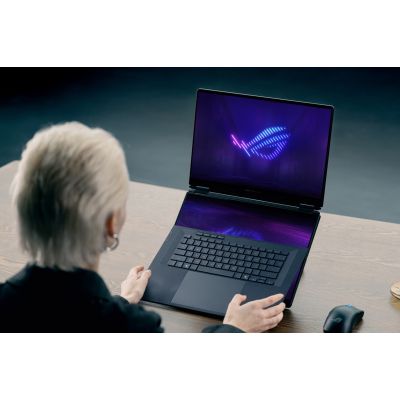 53. ASUS ROG Zephyrus Duo 16 GX651AX-U9322X Ultra 9 386H 2x16,0" 3K Touch OLED 120Hz 1100nits AG 32GB LPDDR5X SSD2TB GeForce RTX 5090 24GB CAM1080p + IR 90Whs W11Pro Aluminium Stellar Gray