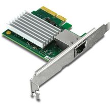 Trendnet TEG-10GECTX Netzwerkkarte, intern, kabelgebunden, PCI Express, Ethernet, 10000 Mbit/s, Grün, Grau