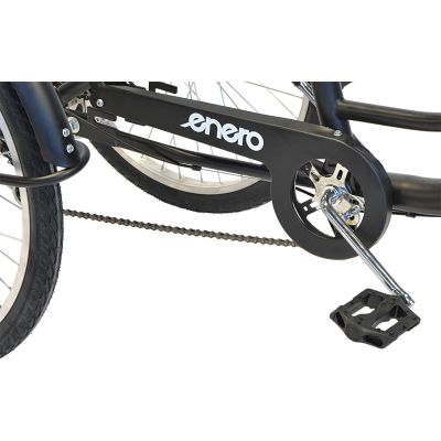 18. Dreirad, 24 Zoll, schwarz, Shimano 6-Gang