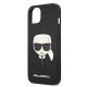 6. Karl Lagerfeld KLHCP13SSAKHBK iPhone 13 mini 5,4" czarny/black hardcase Saffiano Ikonik Karl's Head