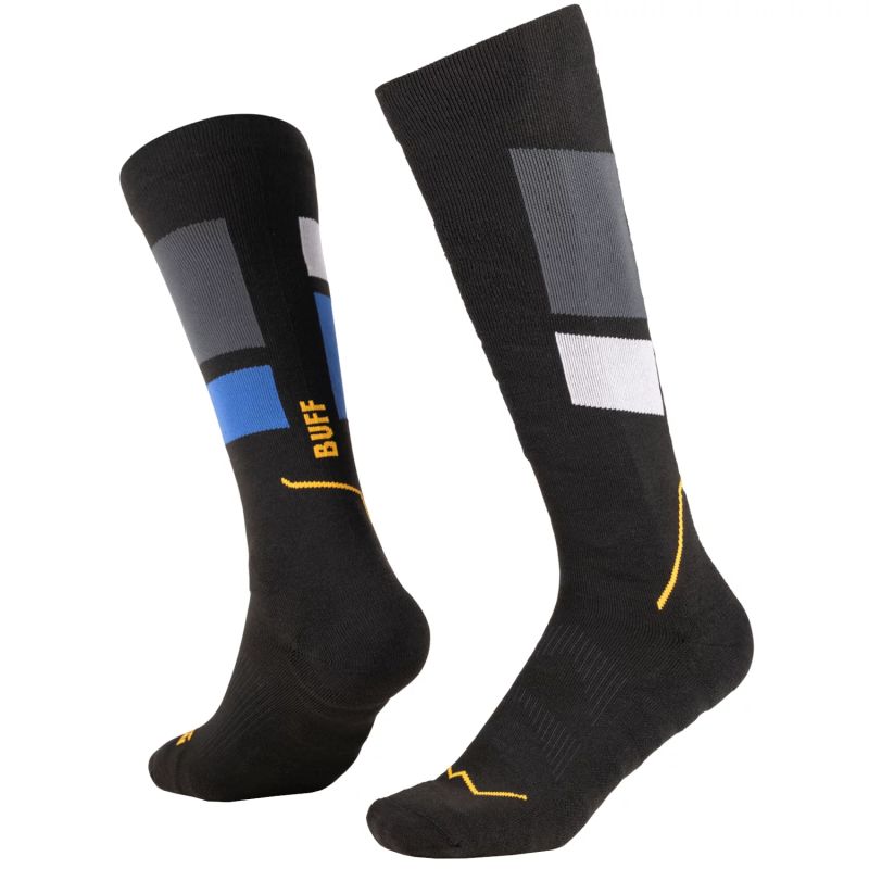 BUFF Thermonet Over The Calf Socken 138868999 Schwarz 36-38