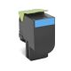 Lexmark Toner 70C2HCE Cyan