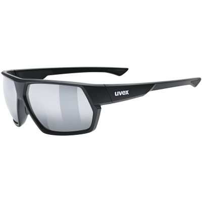 Uvex Sportstyle 238 Fahrradbrille – black matt/mir.silver