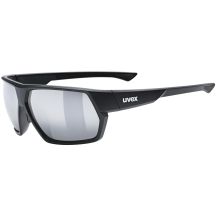 Uvex Sportstyle 238 Fahrradbrille – black matt/mir.silver
