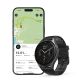 9. Hama 8900 GPS AMOLED Smartwatch 1,43 Zoll mit Silikonarmband - Schwarz