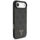 4. Guess 4G Strap Triangle Logo MagSafe Hülle für iPhone 17 Air - Schwarz