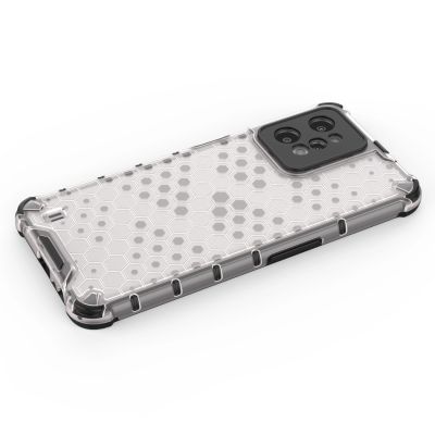 12. Gepanzerte Wabenhülle mit Gelrahmen Realme C31 transparent