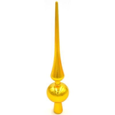 7. WEIHNACHTSBAUMSPITZE, HÖHE 25 CM, GOLDEN