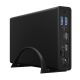 ICY BOX IB-382H-C31 HDD/SSD-Gehäuse Schwarz 2,5/3,5"