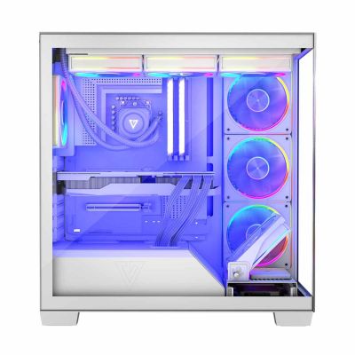 11. MODECOM VOLCANO STELLAR ARGB MIDI 8F WEISSES GEHÄUSE