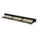 6. Patchpanel Extralink EX.9830 (1U; Kat. 5e; 24xRJ-45)