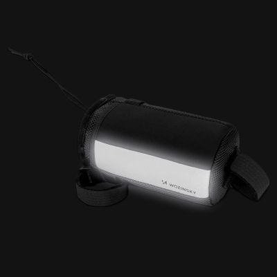 9. Wozinsky Thermo-Flaschentasche für Fahrrad oder Roller, 1 l, Schwarz (WBB29BK)