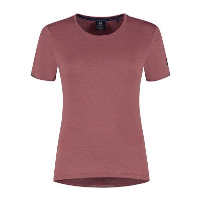 Rogelli d/b DISTANCE Damen-T-Shirt, bordeauxrot, Größe 2XL
