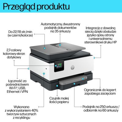4. HP OfficeJet Pro 9120b All-in-One-Drucker