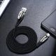 8. Joyroom Sharp Series S-M411 USB-A/ Lightning 3A-Kabel 1,2 m mit Ladeanzeige – Schwarz