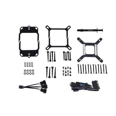 Alphacool 11999 Computer-Kühlsystem Prozessor-Luftkühler 12 cm Schwarz 1 Stück.