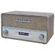 2. Denver DAB-36LW tragbares Digitalradio, braun, weiß
