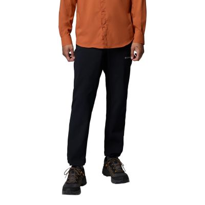 Columbia Essential Hike Brushed Back Pant 2172961010 Schwarz 34-32