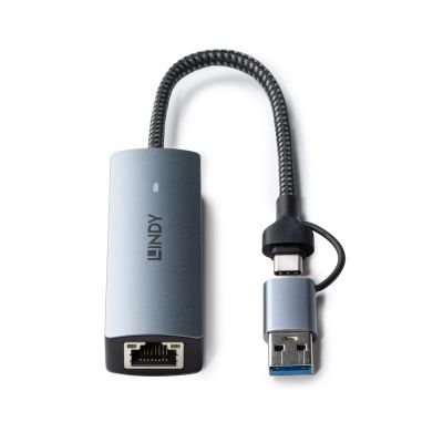 3. Lindy 43415 USB 3.2 Gen 2 (3.1 Gen 2) Typ-C Hubs und Konzentratoren 5000 Mbit/s Grau