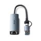 3. Lindy 43415 USB 3.2 Gen 2 (3.1 Gen 2) Typ-C Hubs und Konzentratoren 5000 Mbit/s Grau