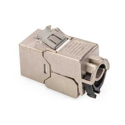 10. Digitus Keystone Modul CAT 6A, geschirmt mit intelligentem Kabelmanagement, Set (24 Stück)
