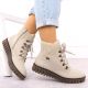 36. Wasserdichte Damen-Trekkingstiefeletten in Beige Rieker Y3433-60