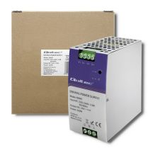 Qoltec Industrie-Netzteil für DIN-Schienenmontage | 240 W | 24 V | 10 A