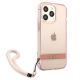 4. Guess Translucent Strap Case für iPhone 13 Pro / 13 6.1" - Rosa