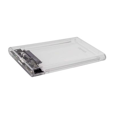 5. SAVIO Externes Gehäuse für 2,5"-HDD/SSD, USB 3.0, transparent, AK-66