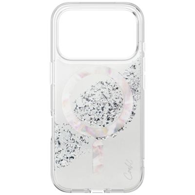 2. Uniq Coehl Crystelle Magnetische Ladehülle für iPhone 17 Pro – Silber