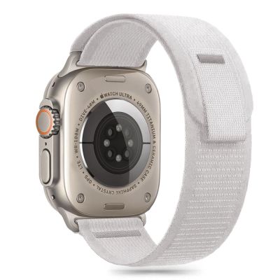 Tech-Protect Nylonstreifen für Apple Watch 6/7/8/9/10/SE/Ultra 1/2 (44/45/46/49 mm) – Grau