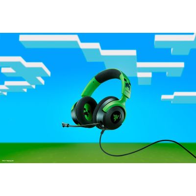 6. Razer Gaming Kraken V4 X kabelgebundenes Over-Ear-Headset mit Mikrofon Minecraft Edition