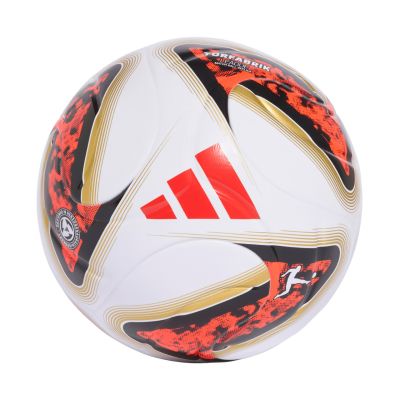 2. Fußball adidas Bundesliga 26/27 Torfabrik Liga Box weiß-orange-gold HY5057