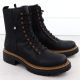 3. Damen-Winterstiefel im Worker-Stil, schwarz, Rieker 72653-00