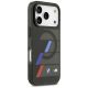 4. BMW M IML Metallknöpfe, dreifarbige Linien, MagSafe-Hülle für iPhone 17 Pro Max – Schwarz