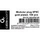 2. GEMBIRD RJ45-Stecker (100 Stück) Kat. 5E, UTP, 8P8C