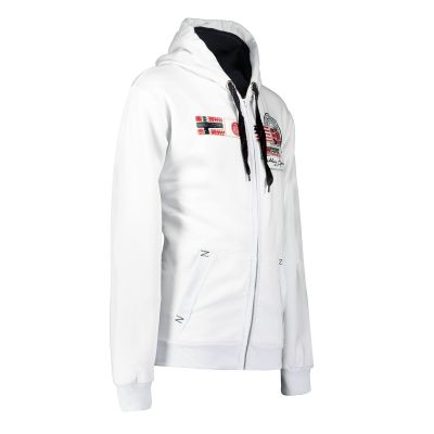 2. Herren-Sweatshirt Geographical Norway GORMA MEN 100 EO +BS (WT1880H/GN-WHITE)