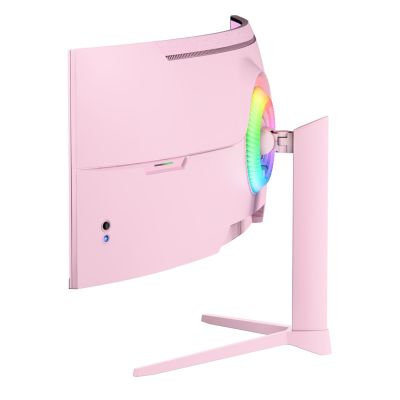 7. Arozzi Nova 49" Curved Computermonitor 124,5 cm (49") 5120 x 1440 px Dual QHD LED Pink