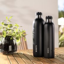 Brita sodaTRIO Flasche (0,65 l; schwarz)