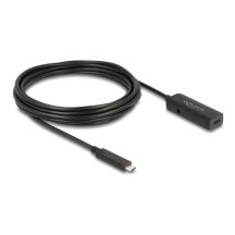 DeLOCK 80028 USB-Kabel USB 3.2 Gen 2 (3.1 Gen 2) 5 m USB-C Schwarz