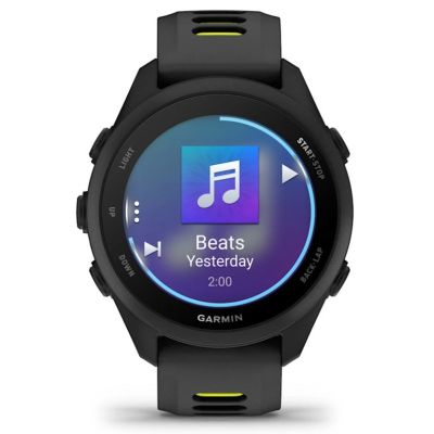 2. Garmin Forerunner 170 42,6 mm Music Schwarz/Gelb