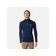 4. Rossignol Poursuite Marineblaues T-Shirt mit 1/2-Reißverschluss