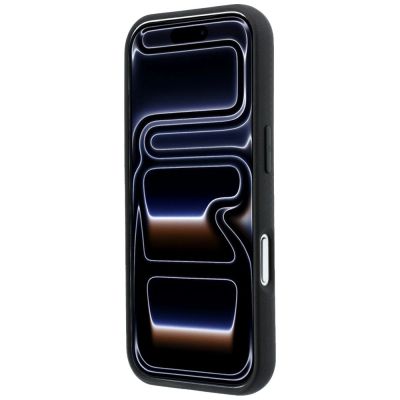 5. BMW M Quadrille Kevlar Anthrazit & Tricolor Print Lines MagSafe Hülle für iPhone 18 Pro Max / 17 Pro Max - Schwarz